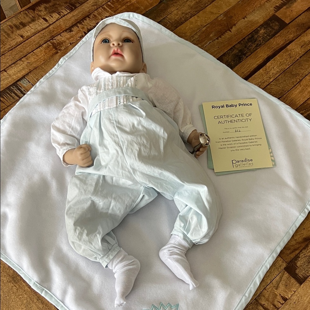 Paradise Galleries Reborn Royal Prince George Baby Doll